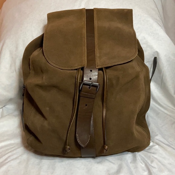 John Varvatos Other - John Varvatos NWOT suede leather backpack